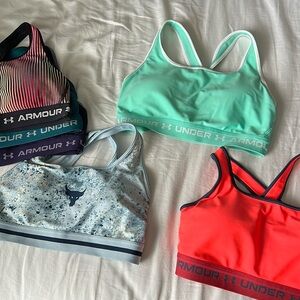 7- Large Under Armour Sports Bras
